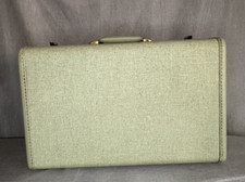 Vintage Samsonite Green Tweed Luggage Style 4021 No Key picture