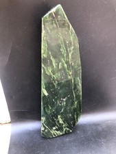 Natural Nephrite Jade 1612g Polished Green Crystal Mineral Specimen Display picture