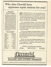 1925 Oxweld Acetylene Company Advertisement picture