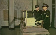 c1960s Book of Remembrance Ottawa Postcard Leclerc Printers Hull Quebec picture