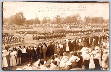 K32/ Rochester New York RPPC Postcard c1910 Patrol Drill South Park 1504 picture