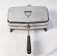 Vintage Pizzelle Chef Vitantonio 300 Stainless Cookie Maker 800 Watts **READ** picture