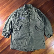 Vtg 1983 US Army M65 Fishtail Parka Cold Weather Military  picture