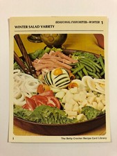 1971 The Betty Crocker Recipe Card Library REPLACEMENT CARD 