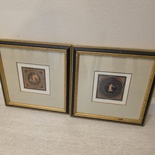 neoclassical framed prints reproducing the famous ancient Greek (Vintage Frames) picture