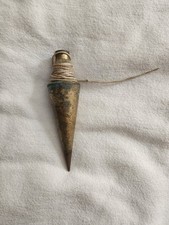 Vintage Brass Plumb Bob 5