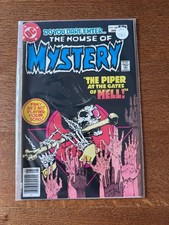 House of Mystery #288 DC 1981, Mike Kaluta Skeleton Horror Cover, good picture