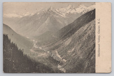 Illicillewaet Valley Glacier BC Thomson Stationery RPPC Postcard Canada picture