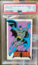 RARE 1982 Nature Made DC Comics #3 Batman PSA 8 picture