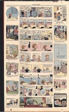 CALVIN AND HOBBES PEANUTS FAR SIDE ORIGINAL PRODUCTION ART PAGE WATTERSON SCHULZ picture