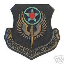 AFSOC AIR FORCE  SPECIAL OPS COMMAND OD SUBDUED EMBROIDERED  PATCH picture