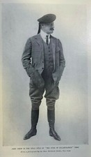1906 Actor John Drew illustrated picture