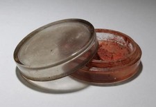 Chinese Red Ink in a peking glass container picture