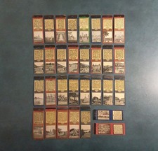 Diamond Match USA Views Souvenir & Educational Series Matchcover Lot (31) 1930s picture