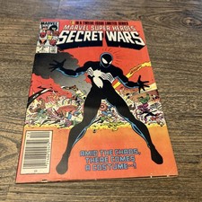Secret Wars #8 Newsstand -1st Black Symbiote-  (Marvel, Comics) mid  see pics  picture