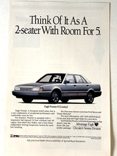 1990 Jeep Eagle Premier ES Limited Print Ad With Room picture