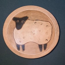 Duck Duck Goose Primitives Sheep Bowl picture