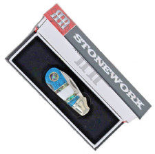 Rough Ryder pocket knife Cub Custom Pearl Abalone Turquoise Handle Stoneworks picture