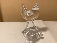 Clear Crystal Dog Figurine picture