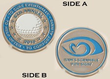 Sam's Scramble For Sight 2018 Golf Challenge Coin  3#C picture