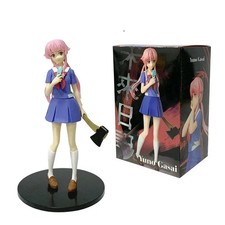 17CM Yuno Gasai Future Diary Anime Figure PVC Collectible Statue Display Model picture