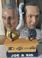 2005 BROOKLYN CYCLONES SGA WFAN JOE BENIGNO & SID ROSENBERG BOBBLEHEAD NY METS picture
