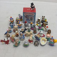 VTG 80s-90s Mixed Lot Of 35 Hallmark Merry Miniatures Clowns Beach Birthday Misc picture