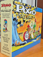 Pogo by Walt Kelly Complete Syndicated Comic Strips Volume 1 and 2 box set picture
