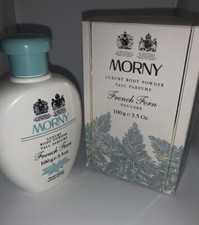 Morny Luxury Body Powder Talc Parfume French Fern 100g-3.5 Oz picture