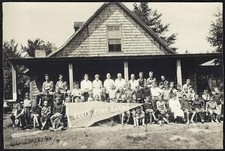 Fitzwilliam, NH RPPC 1920s - South Pond Cabins Camp for Boys #2 picture