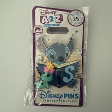 Disney Parks 2026 A-2-Z Event S is for Stitch Lilo & Stitch LE 650 Pin picture