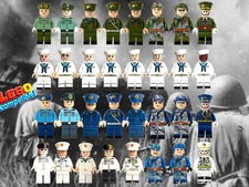 32x LOT SET General MARINE CORPS ARMY SOLDIER MINI FIGURE FIGURES MILITARY Navy picture
