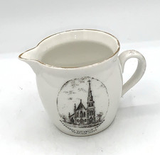Souvenir Medford Massachusetts St Edward's Catholic Church Creamer 4 oz picture
