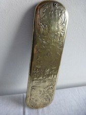 Antique box cover plate. Late 17th C. Flemish Dutch work.Religious scenes.Christ picture