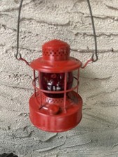 Vintage Rare Red Embury No. 500  Bell System Lantern Nice picture