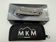 MKM-Maniago Knife Makers - MM-CT Maximo Carbon Fiber/Titanium M390 Knife - MINT picture