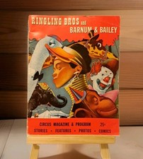 1951 Ringling Bros And Barnum & Bailey Circus 76 Page Magazine & Program picture