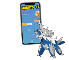 Pokemon Shiny Samurott Hisuian Trade 1M or Registered picture