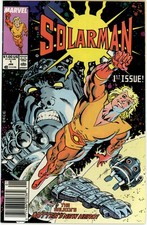 Solarman #1 1989 Marvel Comics VF Comic Book Newsstand picture
