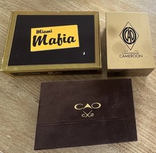 CAO Lot of 2 Empty Cigar Boxes: CX2 & Cameroon L’Anniversaire + 1 Bonus picture