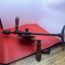 Vintage Mohawk Shelburne 2-Speed Shoulder Breast Hand Drill. Made In USA. picture