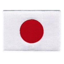 JAPAN FLAG PATCH embroidered iron-on JAPANESE EMBLEM applique Nippon-koku TOKYO picture
