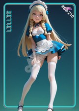 Lillie Pokémon Custom Sexy Anime Waifu Trading Card Standard picture