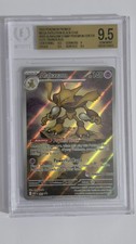 Pokemon Mega Evolution Black Star Promo ETB Alakazam Pokemon Center BGS 9.5 PC picture