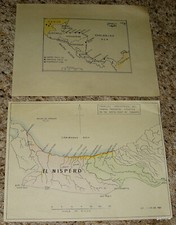 CENTRAL AMERICA 1938 MAPS: TROPICAL STANDARD & UNITED FRUIT PROPERTIES + PANAMA picture
