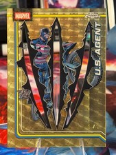2026 Topps Chrome Marvel U.S. Agent SuperFractor 1/1, picture
