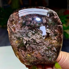 269G Natural Green Ghost Crystal Quartz Crystal  Mineral Specimen picture