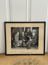 Collectible Antique Framed photograph from February 25, 1939 picture