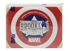 2026 TOPPS MARVEL BROOKLYN COLLECTION CAPTAIN AMERICA HOBBY BOX SEALED (10-CARDS picture