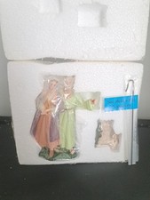 Hawthorne Village Thomas Kincade Nativity Watchful Servants and Lamb COA NEW  picture
